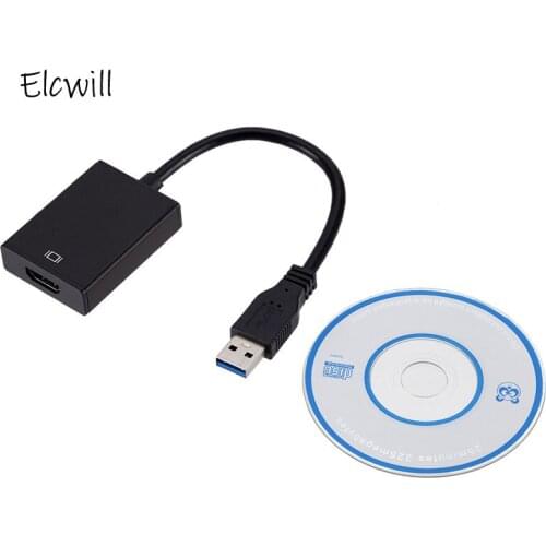 USB 3.0 To HDMI HD 1080P Video Cable Adapter Converter for HDTV PC Usb3.0 To Hdmi HD Adapter Cable/Converter