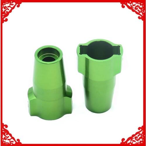 Alloy rear cup axle adapters for 1/10 HSP rock crawler Hi-speed 94180 RGT 18000 Himoto Redcat Hop-up upgraded parts