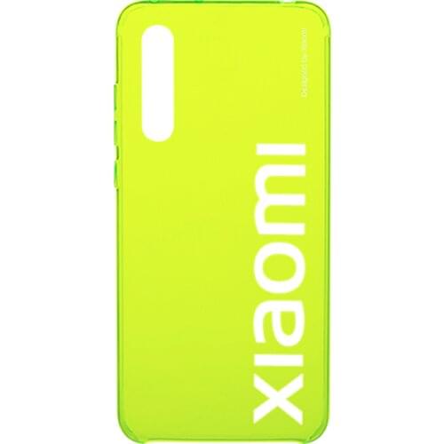 Official Original For Xiaomi Mi A3 Case Shockproof PC Fluorescent transparent Back Cover Protective Case