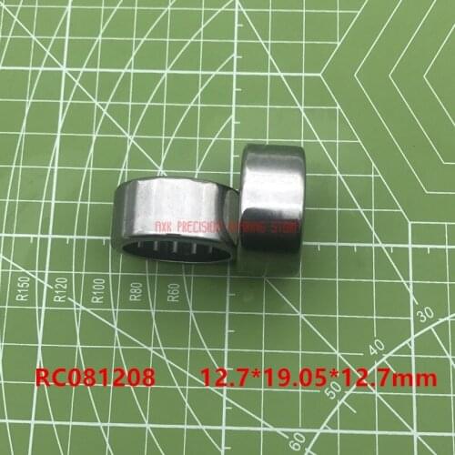 Rc081208 Inch Size One Way Drawn Cup Needle Bearing 12.7*19.05*12.7 Mm ( 2 Pcs ) Cam Clutches Rc 081208 Back Stops Bearings