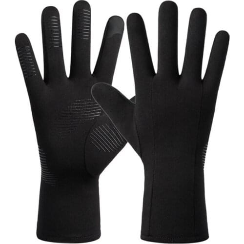 High Quality Black Anti-slip Touch Screen Glloves Waterproof Cycling Gloves M/L/XL Touch Screen Cycling Equipments