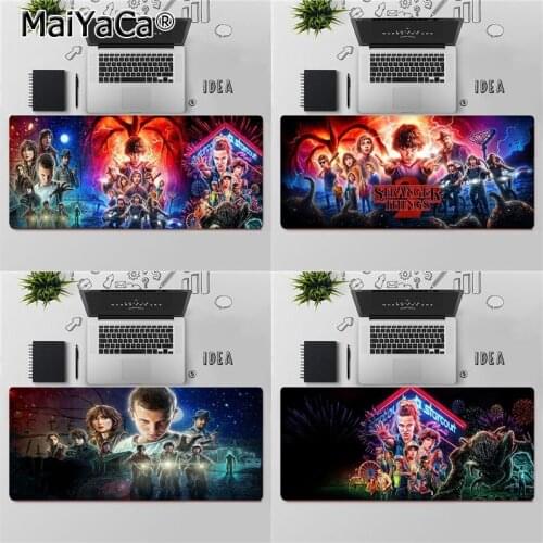 MaiYaCa High Quality Stranger Things Large Mouse pad PC Computer mat Free Shipping Large Mouse Pad Keyboards Mat