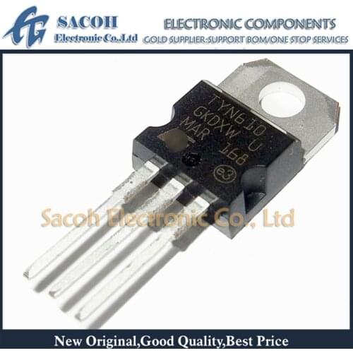 10Pcs TYN610 or TYN410 or TYN210 TO-220 10A 600V/400V/200V SCR