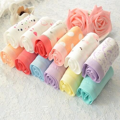 CURRADA 6pieces/lot Cotton briefs women underwear sexy panties female underpant mujer panty femme low waiste intimates M-3XL