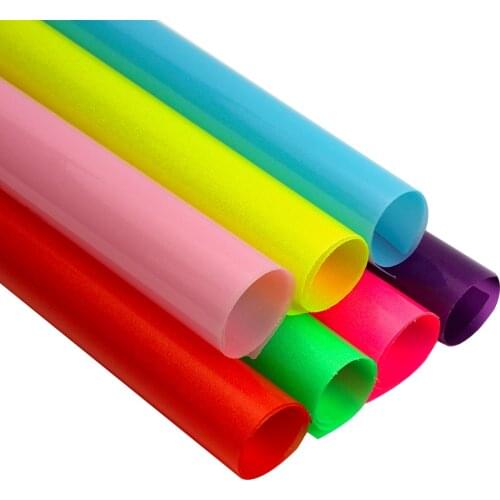 Jelly PVC Sheets Faux Leather Sheets Solid Matte Synthetic Leather Fabric Hair Bows Making DIY Crafts Supplies 22*30cm/A4 1pc