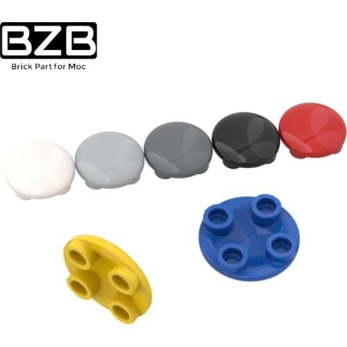 BZB MOC 2654 2x2 Round Gusset High-tech Building Block Model Kids Creative DIY Brick Parts Best Toys Gifts