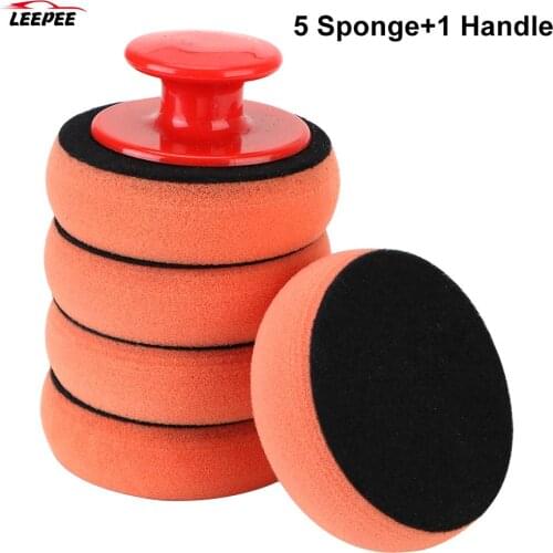 For Car Glass Polishing Car-Styling Flat Sponge Buffing Polisher Kit Buffing Polishing Pad
