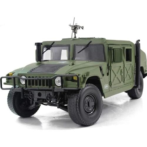1/18 Scale Model Car Metal Diecast Military Armored Vehicle Battlefield Truck
