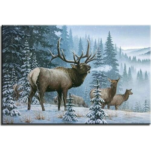 New square round full of diamond painting animal cow cedar 3d diamond art mosaic embroidery crafts stickers