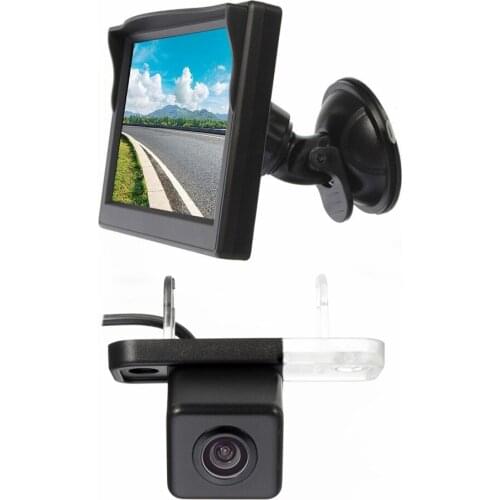 Vardsafe VS321S Suction Cup Rear View Screen Monitor & Reversing Backup Camera for Mercedes Benz CLK W209 W203 E Class W211 W219