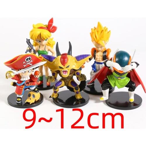 WCF Son Goku Gohan Lunchi Gogeta Hirudegan PVC Figure Collectible Model Toys