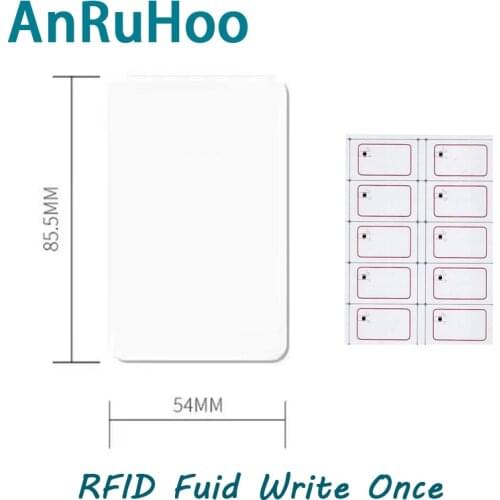 5/10PCS FUID Smart Chip Card Anti-masking Key 13.56Mhz NFC Duplicator Badge 0 Sector Writer One-time Clone Copier Tag