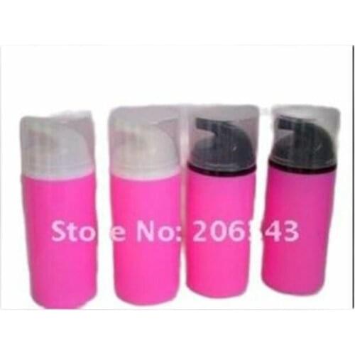50ML colorful airless bottle or Cosmetic container with white/transparent pump
