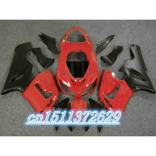 ABS race for Kawasaki ZX6R fairing kits 2005 2006 05 06 hot sale red black motorcycle bodywork