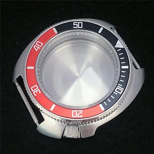 41mm 316 Stainless Steel Case Watch Shell Sapphire Glass Case for NH35A/NH36 Movement Modification Accessories