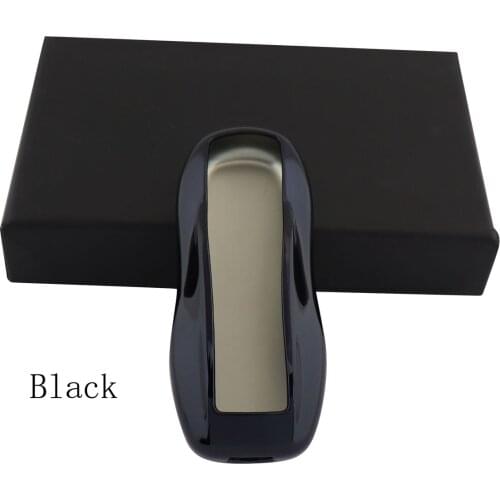 Black Protective TPU key Case Shell Cover for Porsche 911 Cayenne Panamera