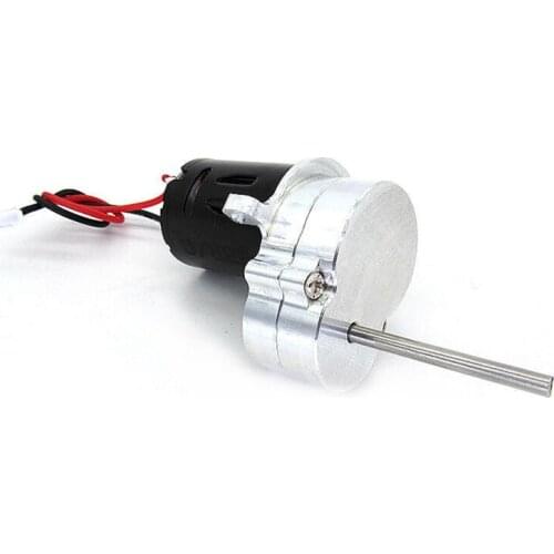 For WPL D12 1/10 RC Car Upgrade Parts 370 Motor Metal Transmission Gearbox with Metal Gear Accessories