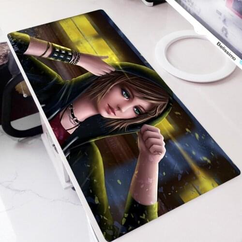 Mouse Gamer Mat Keyboards Accessories Desk Pad Large Anime Rug Gaming Mat Keyboard With Cute Mause Beautiful Life Is Strange Pad