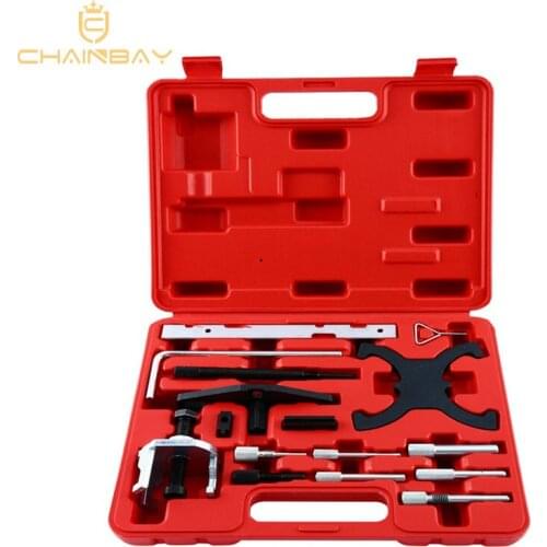 Engine Timing Tool Kit Camshaft + Flywheel Locking Tool for Ford Mazda