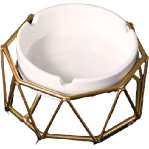 Nordic Style Ashtray Mold Creative Ashtray Home Living Room Ceramic Decoration Ornaments Bedside Multifunctional Cigar Ashtray