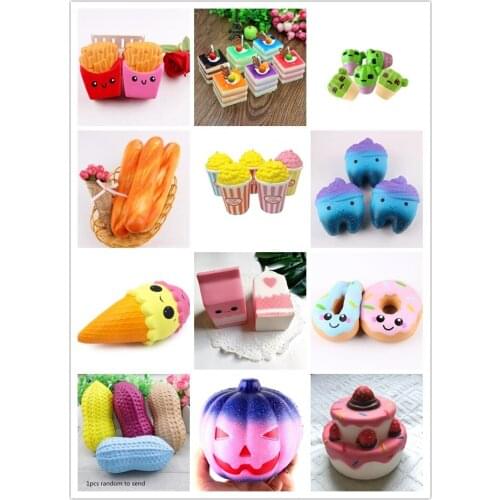 Slow Rising Antistress Fun Phone Charm Gift Strap Toy Novelty Baby Toys Relieve Stress Gift Squeeze