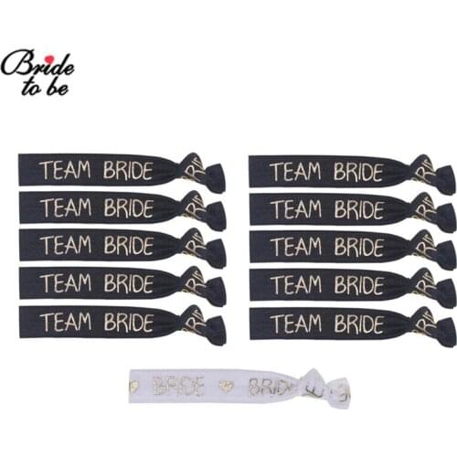 Bride To Be Bachelorette Party Bridesmaid Bracelet Team Bride Tribe Hand Band Hen Night Wedding Supplie decor IdentificationMark