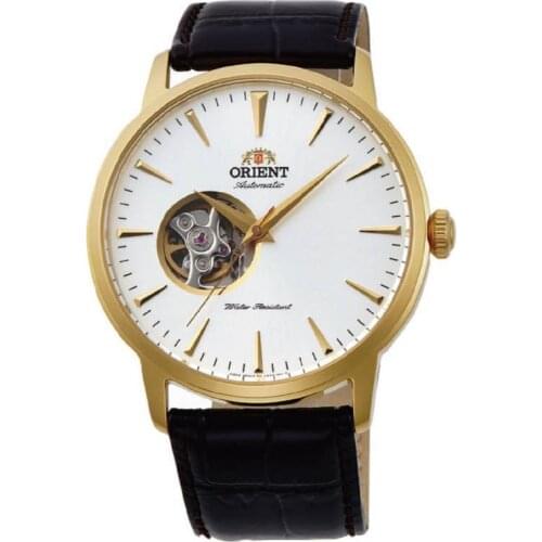 Orient Men's Watch With Leather Strap