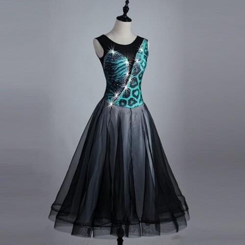 Fox Trot Dress Leopard Print Ballroom Dresses Ballroom Dancing Dress Dresses Dance Ballroom