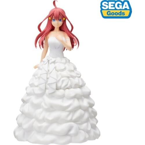 Pre-Sale The Quintessential Quintuplets Nakano Itsuki Wedding Dress Cartoon Anime Figures Pvc Collectibles Model Toy Anime Gifts
