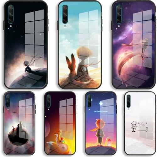 Nayida Little Prince Fox Clear Soft Silicone Case For Huawei Honor 30 20 10 Lite Pro 10i 20i 9a 8a 8x Glass Cover