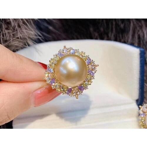 925 Sterling Silver Adjustable Ring Findings Mountings Settings Parts Fittings for Crystal Pearls Jade Corals Stones Beads