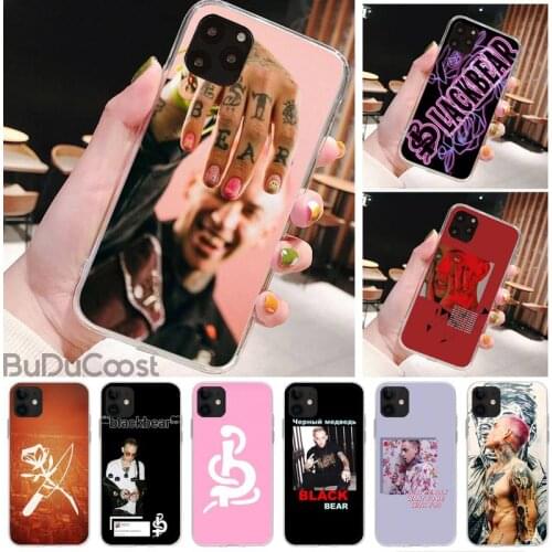 Riccu Blackbear hip hop rapper Phone Case For iPhone 11 12 pro XS MAX 8 7 6 6S Plus X 5S SE 2020 XR cover