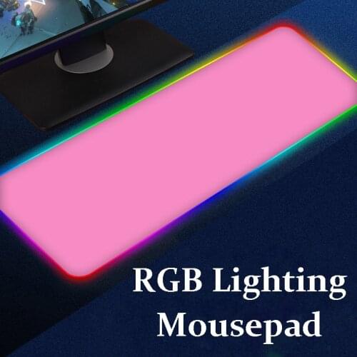 Luminous Seaming Symphony Lighting Mode RGB Dazzling Photoelectric Racing Mouse Pad Thickening RGB Gaming Mousepad