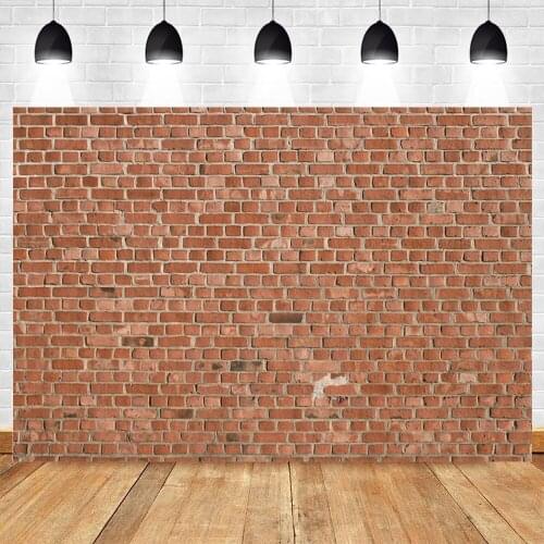 Yeele Red Old Brick Wall Photocall Backdrop Decor Photography Backdrops Personalized Photographic Backgrounds For Photo Studio