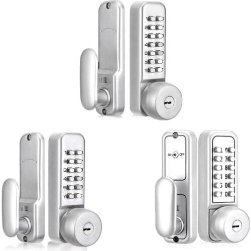 1Set 1st/2nd/3rd Generation Entry Door Lock Safety Keys Password Electronic Door Locks for Home Room Use