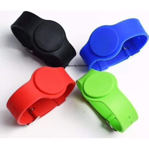 1pcs 13.56Mhz UID Changeable 1K S50 NFC Bracelet RFID Wristband Chinese Magic Card Back Door Rewritable S50 Card