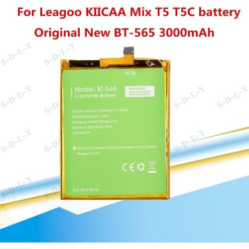 100% Original Backup Leagoo Kiicaa Mix Battery 3000mAh for Leagoo Kiicaa Mix Smart Mobile Phone + + Tracking Number