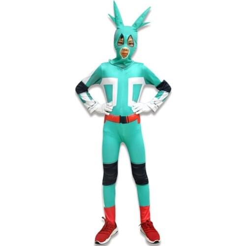 2018 My Hero Academia Boku no Hero Akademia Izuku Midoriya Cosplay Costume For Kids