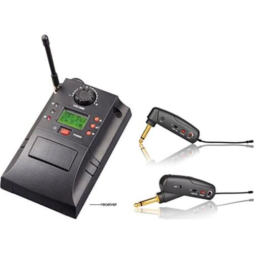 Aister Portable UHF Wireless Microphone for Guitar Instrument Accessories Effector Digital Bass Audio Transmitter and Receiver