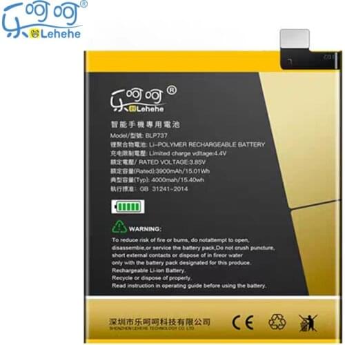 New Original LEHEHE BLP737 Battery for OPPO Reno 2Z 4000mAh Smartphone Replacement Batteries with Tools Gifts