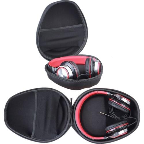 2019 Newest EVA Storage Box Carry Case for Beats EP Sony MDRV6 Sennheiser HD 380 PRO Philips Beats and More Over-ear Headphone
