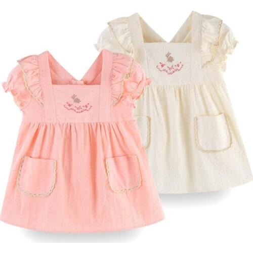 Baby Summer Dress Infant Girls Princess Christening Baptism Dress Party Wedding Clothes 0-4Y