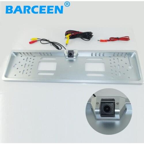 For European car reversing camera silvery sehll camera glass lens material 170 wide angle colorful hd ccd lens