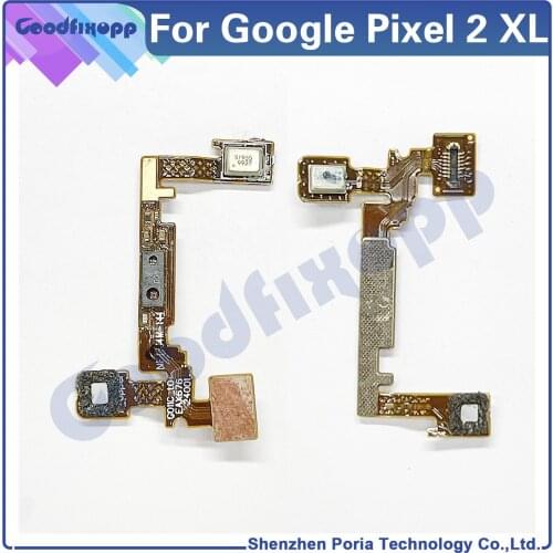 For Google Pixel 2 XL 2XL XL2 Proximity Sensor Top Microphone Noise Reduction Mic On Motherboard Flex Cable Replacement