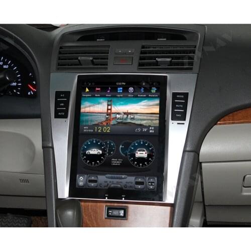 For TOYOTA CAMRY 2007 - 2011 2 din Android 4G Car Multimedia Radio GPS Navigation DVD Player Auto Air Conditioning IPS