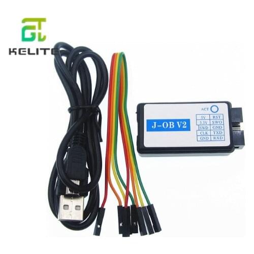 For J-Link OB ARM Emulator Debugger Programmer Downloader for Replace V8 SWD M74 with Micro USB Cable J-Link OB V2/ J-OB V2