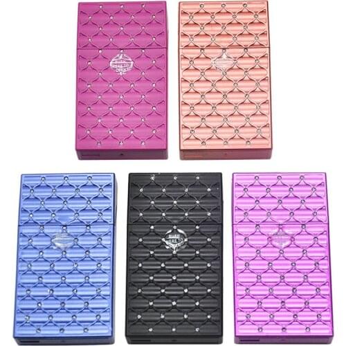 Fashion Ms Plastic Cigarette Case Cover For Regular Cigarettes Storage Case Holder High Quality Portable Tobacco Box