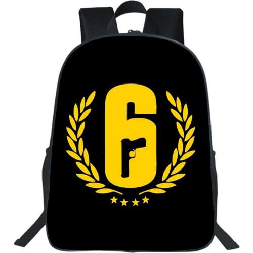 Rainbow Six Siege Backpack ESports Game Print Children Bag Fashion Backpack Teen Bookbag Boy Girl Bag Casual Rucksack Mochila