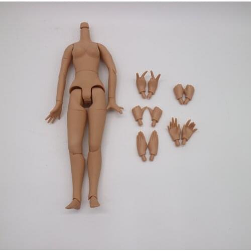 Jointed Body with hands for OB,,AZONE DOLL,Blyth 1/6 doll（white pink tan black and superblack