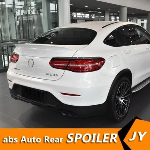 For Mercedes Benz GLC Class Coupe GLC300 GLC250 Spoiler 2016-2018 GLC43 GLC260 Spoiler High Quality ABS Car Rear Wing Spoiler